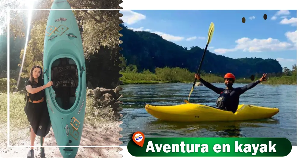 Vive la aventura en Kayak